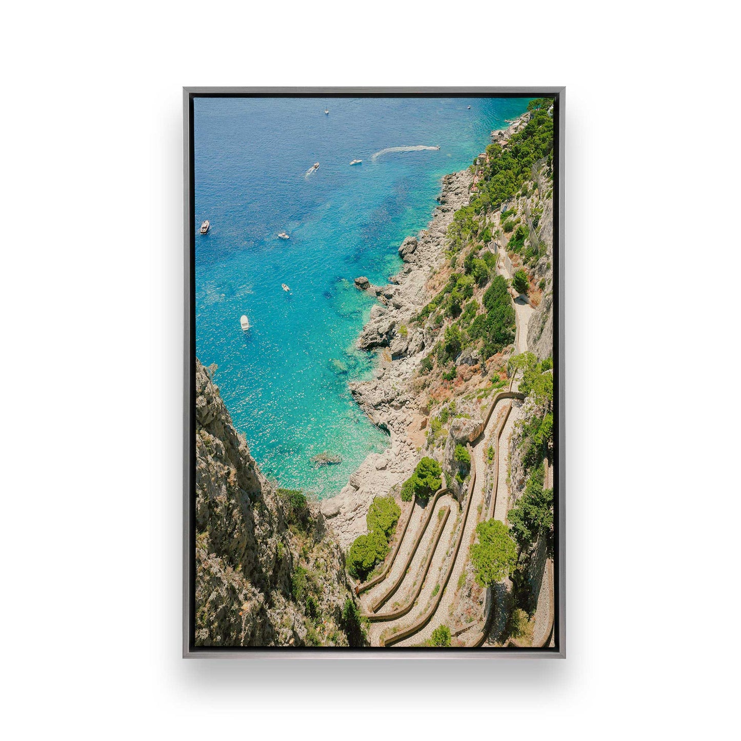 [Color:Polished Chrome], Picture of art in a Polished Chrome frame