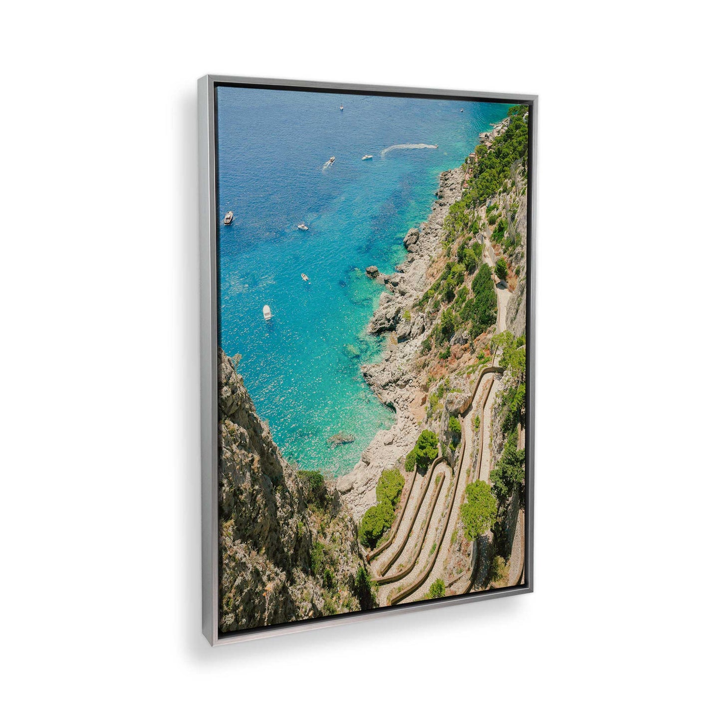 [Color:Polished Chrome], Picture of the corner of the art