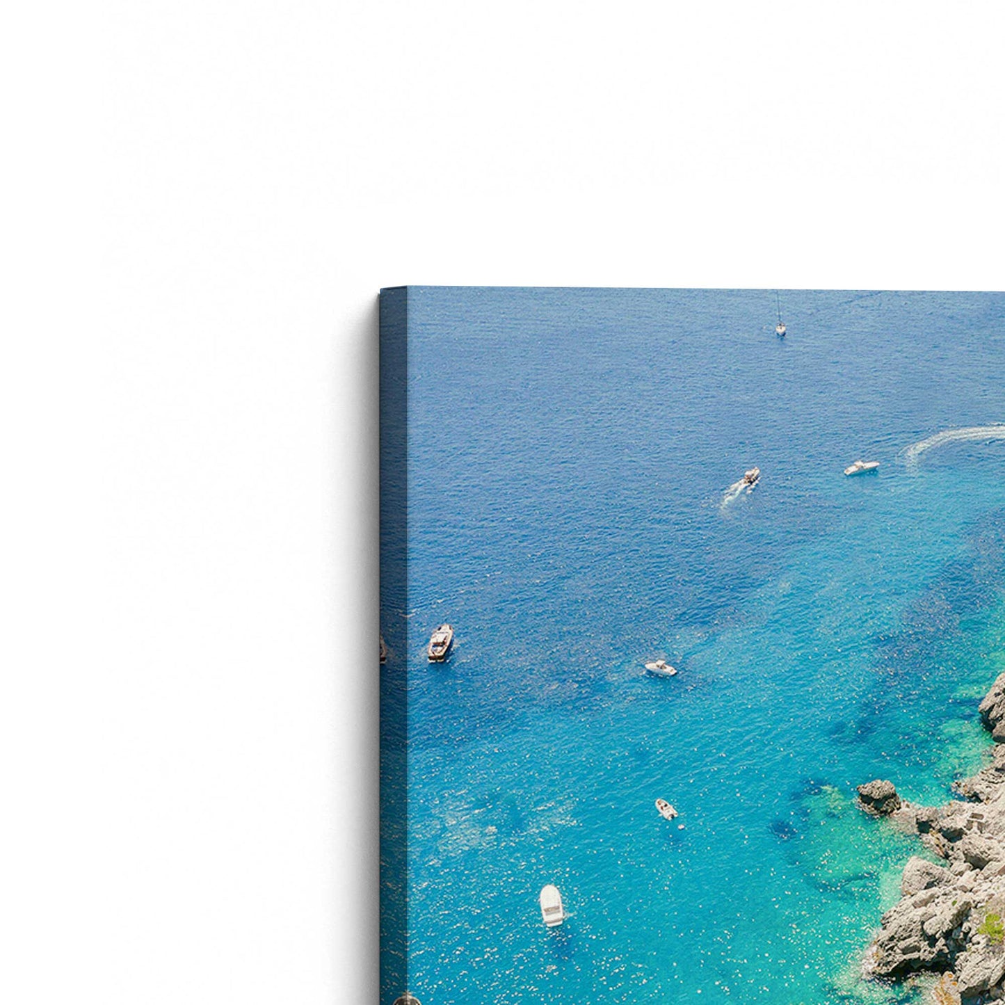 [Color:Stretched Canvas], Picture of the corner of the art