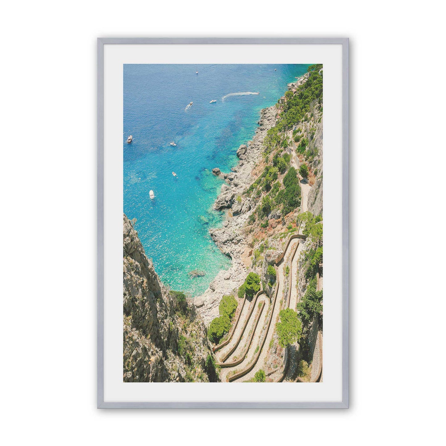 [Color:Polished Chrome], Picture of art in a Polished Chrome frame