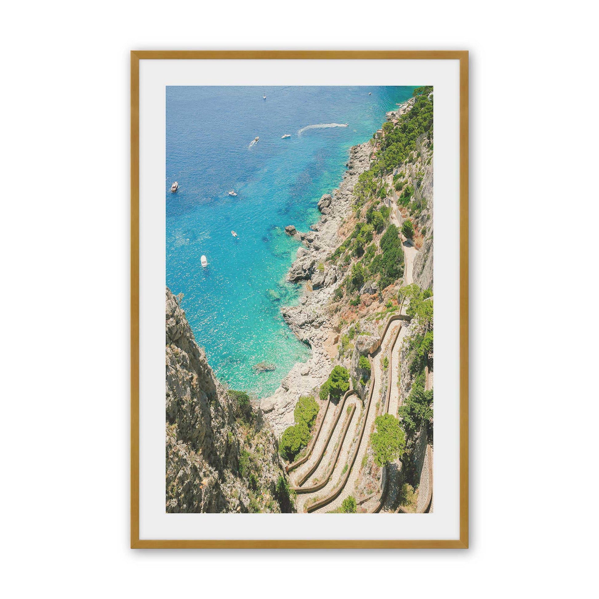 [Color:Polished Gold], Picture of art in a Polished Gold frame