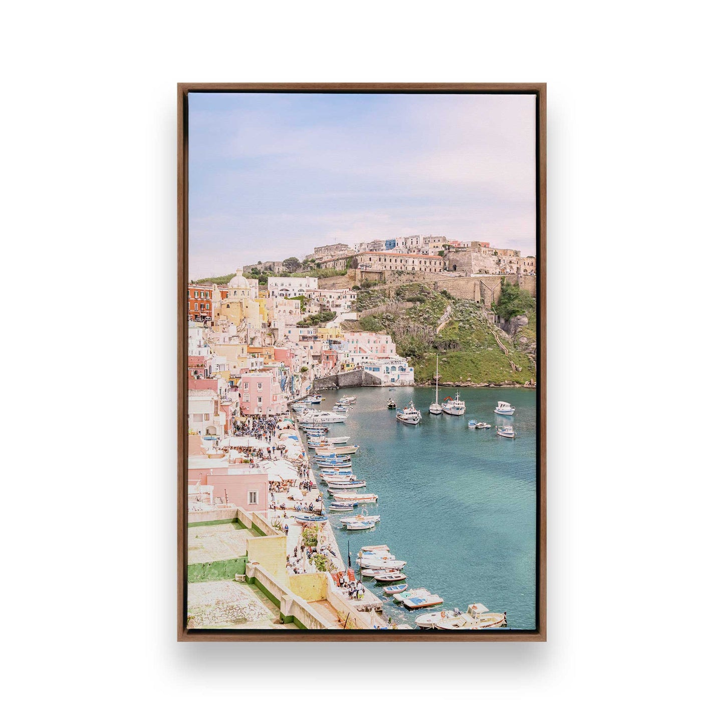 [Color:Walnut], Picture of art in a Walnut frame