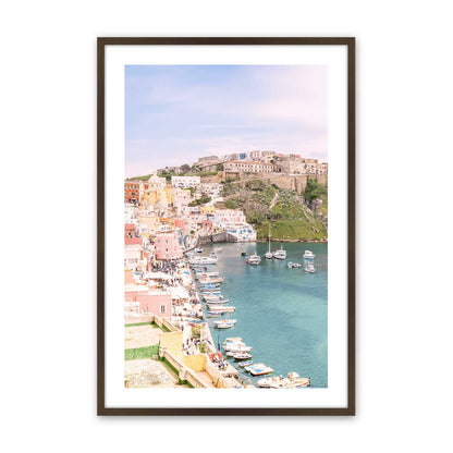 [Color:Brown], Picture of art in a Brown frame