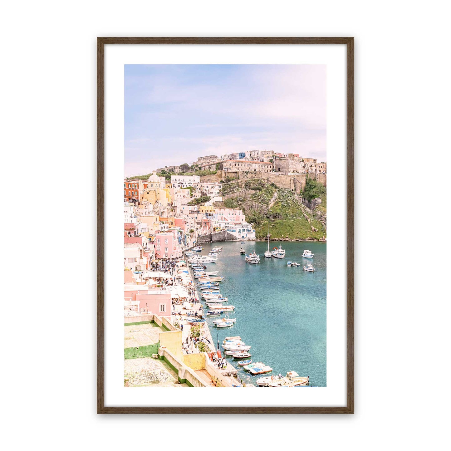 [Color:Walnut], Picture of art in a Walnut frame