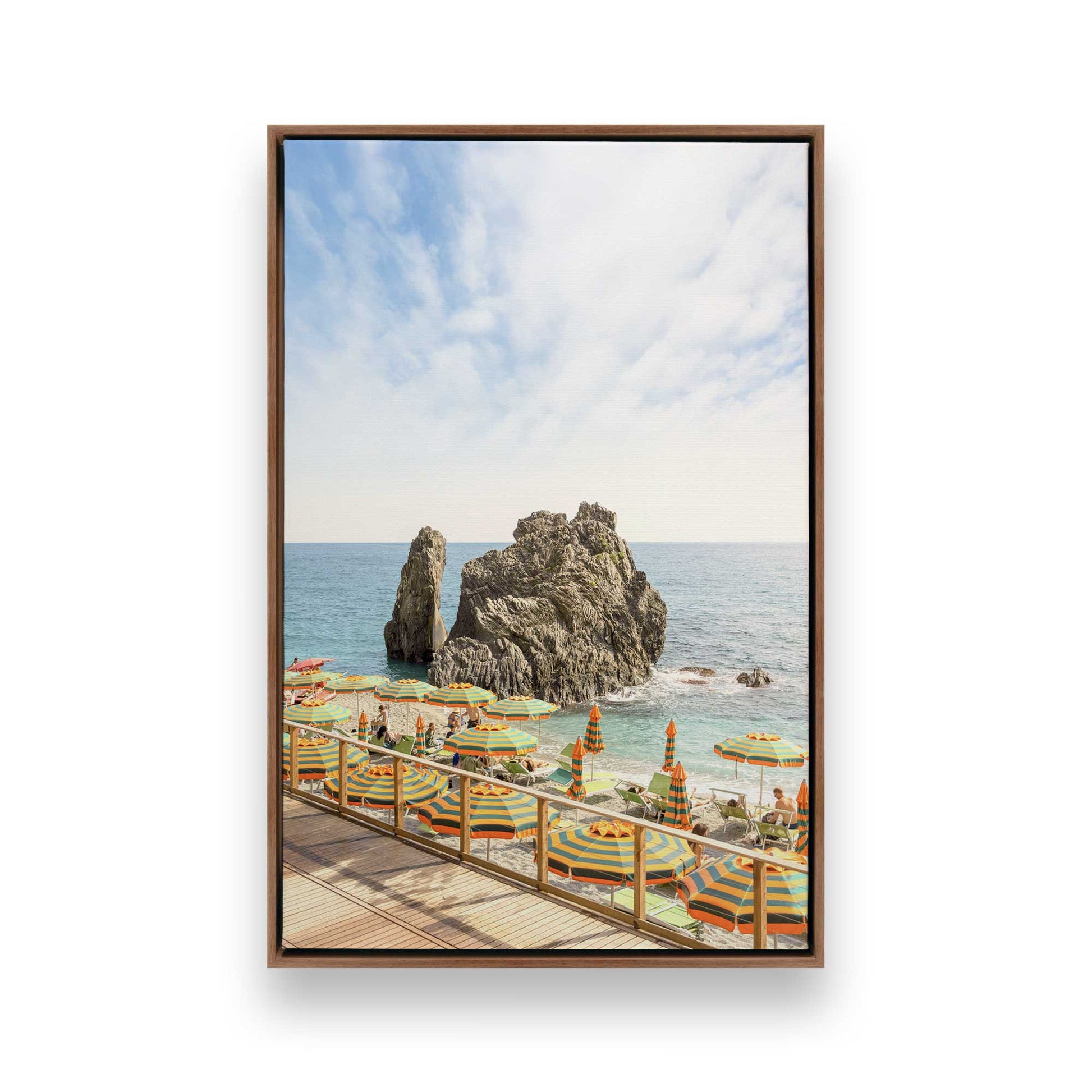 [Color:Walnut], Picture of art in a Walnut frame