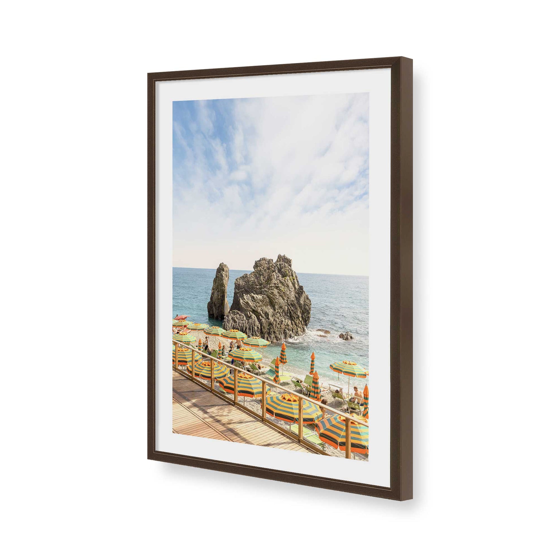 [Color:Belvinder Brown], Picture of art in a Belvinder Brown frame of the corner
