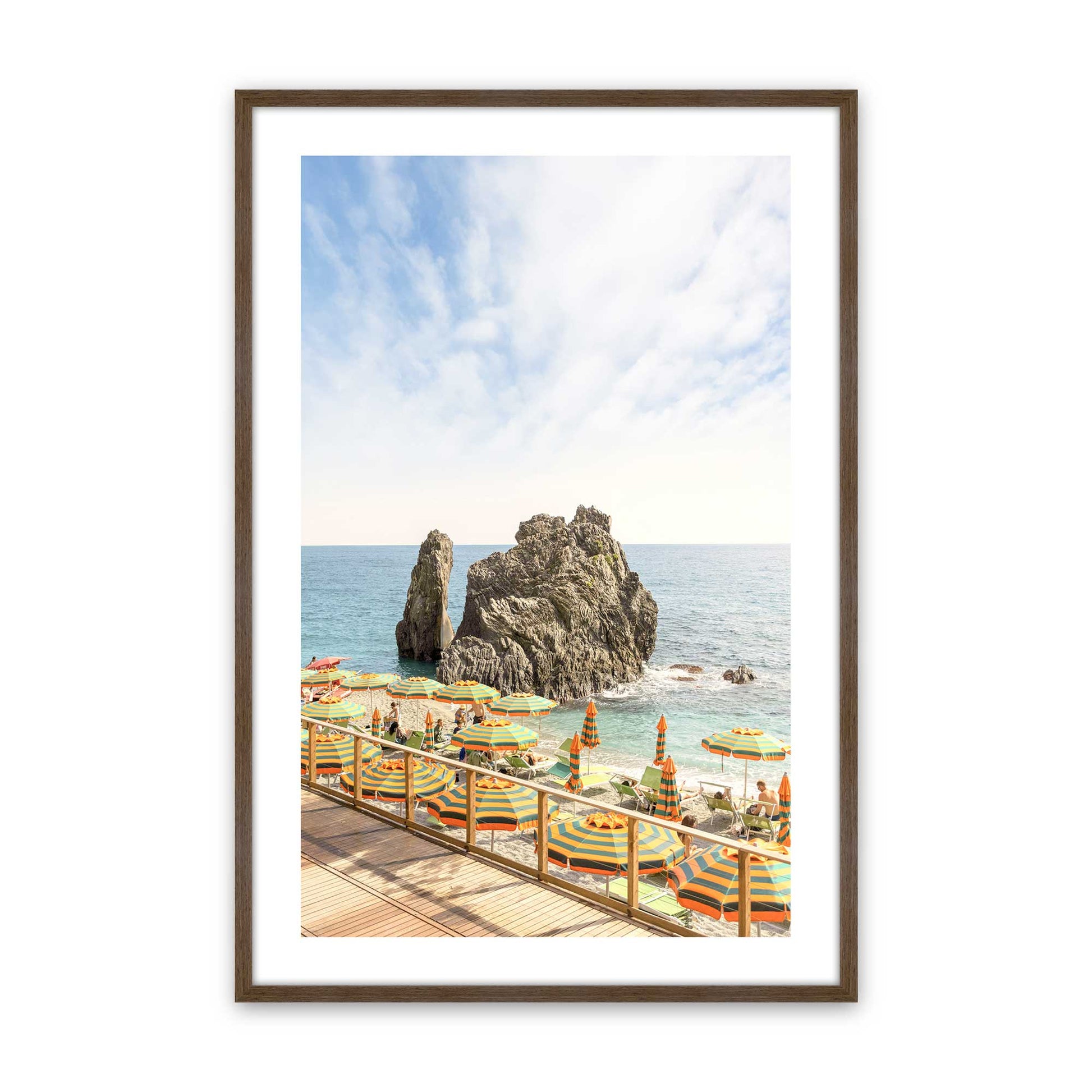 [Color:Walnut], Picture of art in a Walnut frame