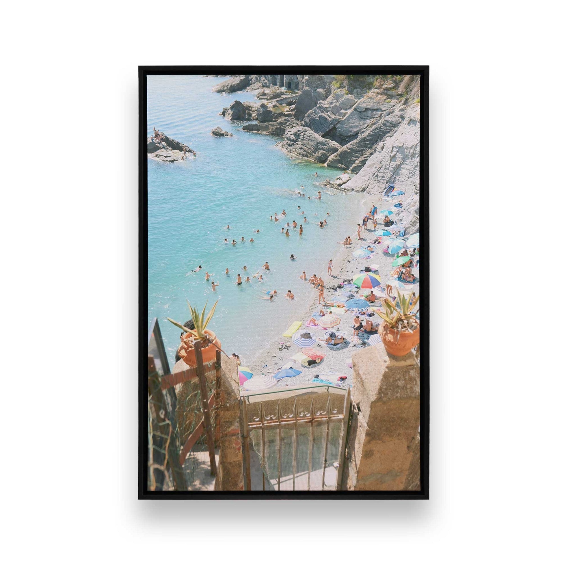 [Color:Satin Black], Picture of art in a Satin Black frame