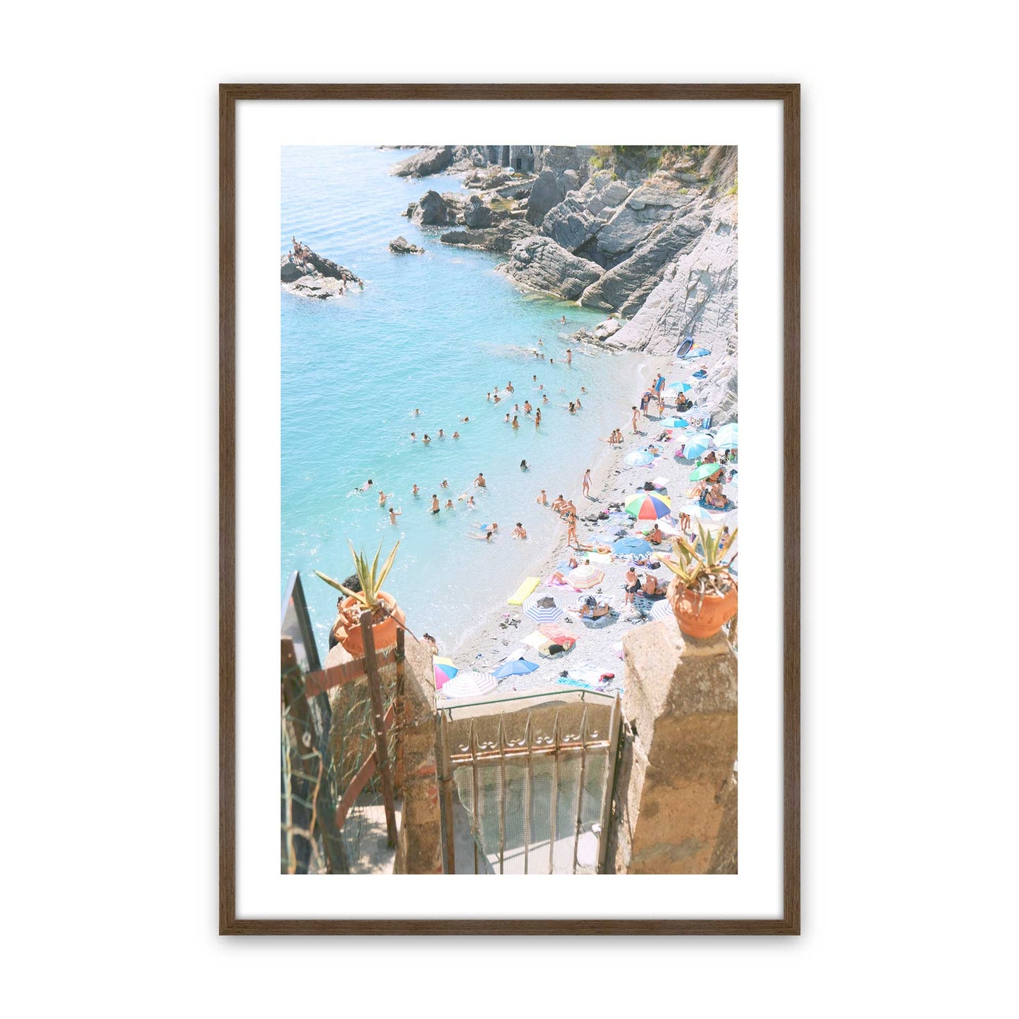 [Color:Walnut], Picture of art in a Walnut frame