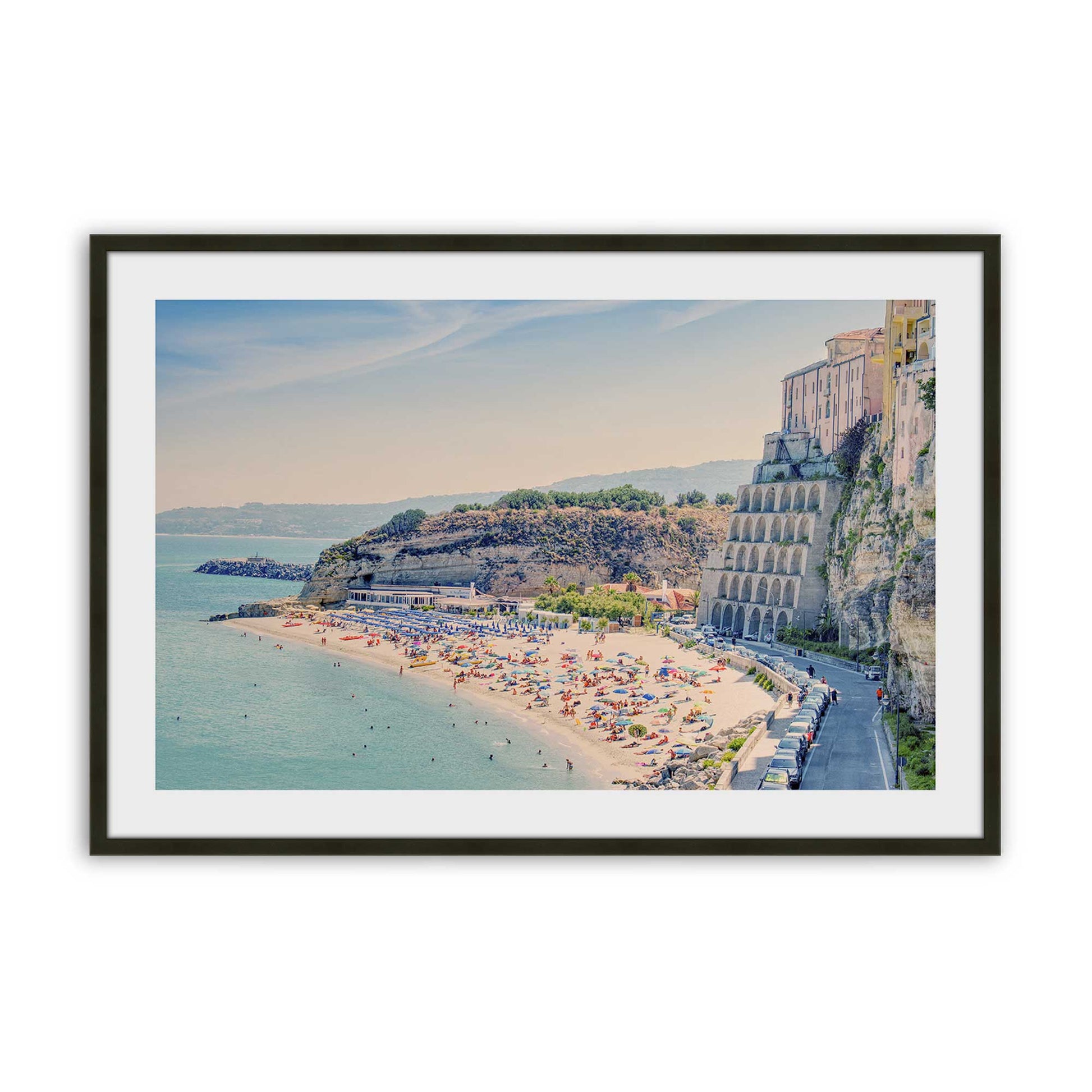 [Color:Satin Black], Picture of art in a Satin Black frame
