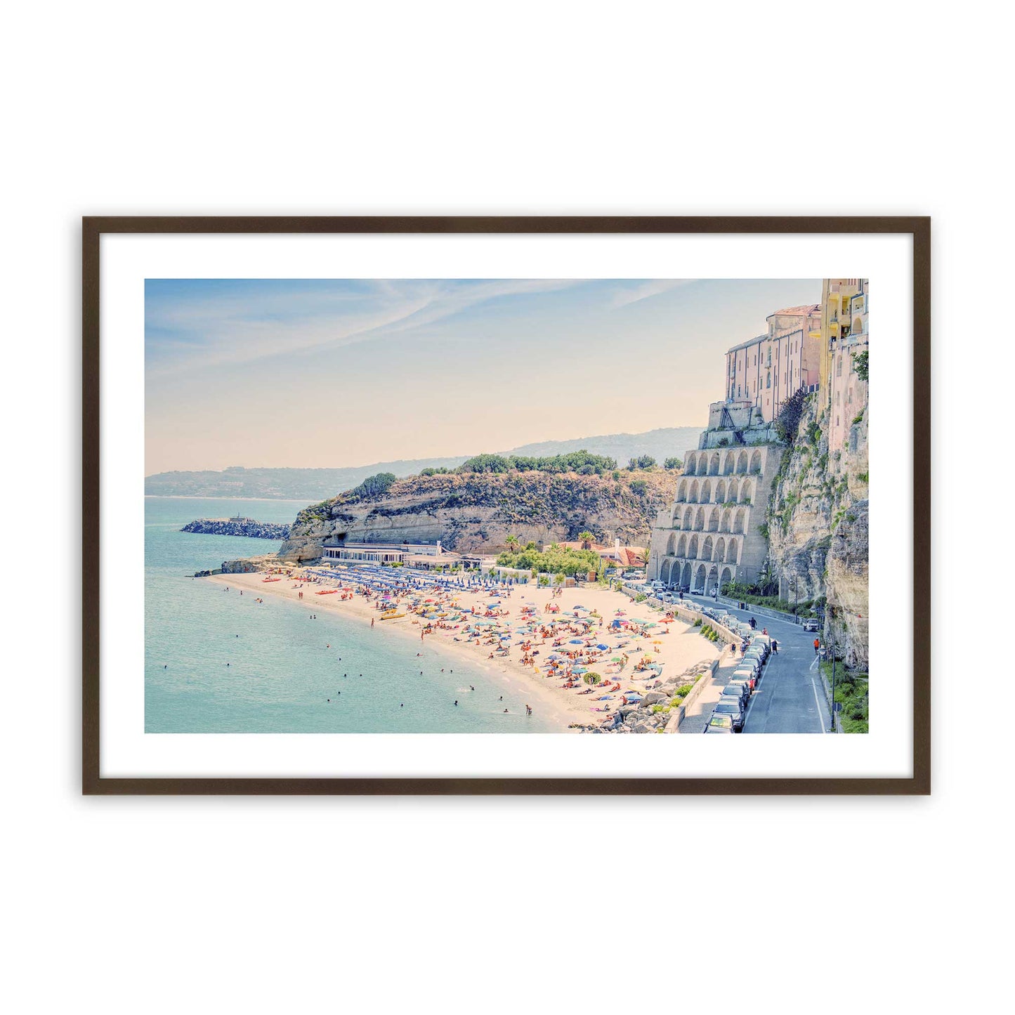 [Color:Belvinder Brown], Picture of art in a Belvinder Brown frame