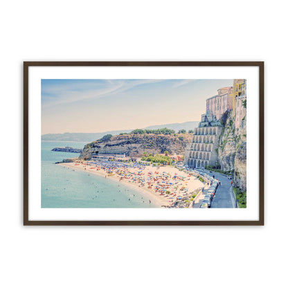 [Color:Belvinder Brown], Picture of art in a Belvinder Brown frame