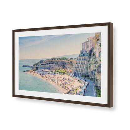 [Color:Belvinder Brown], Picture of art in a Belvinder Brown frame of the corner