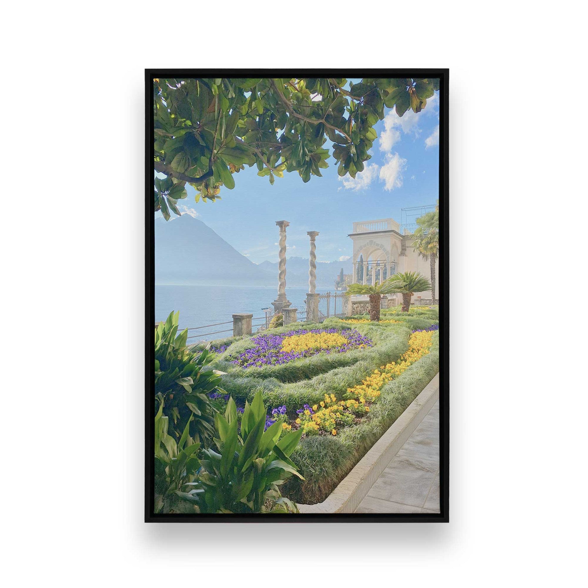 [Color:Satin Black], Picture of art in a Satin Black frame