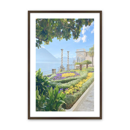 [Color:Brown], Picture of art in a Brown frame