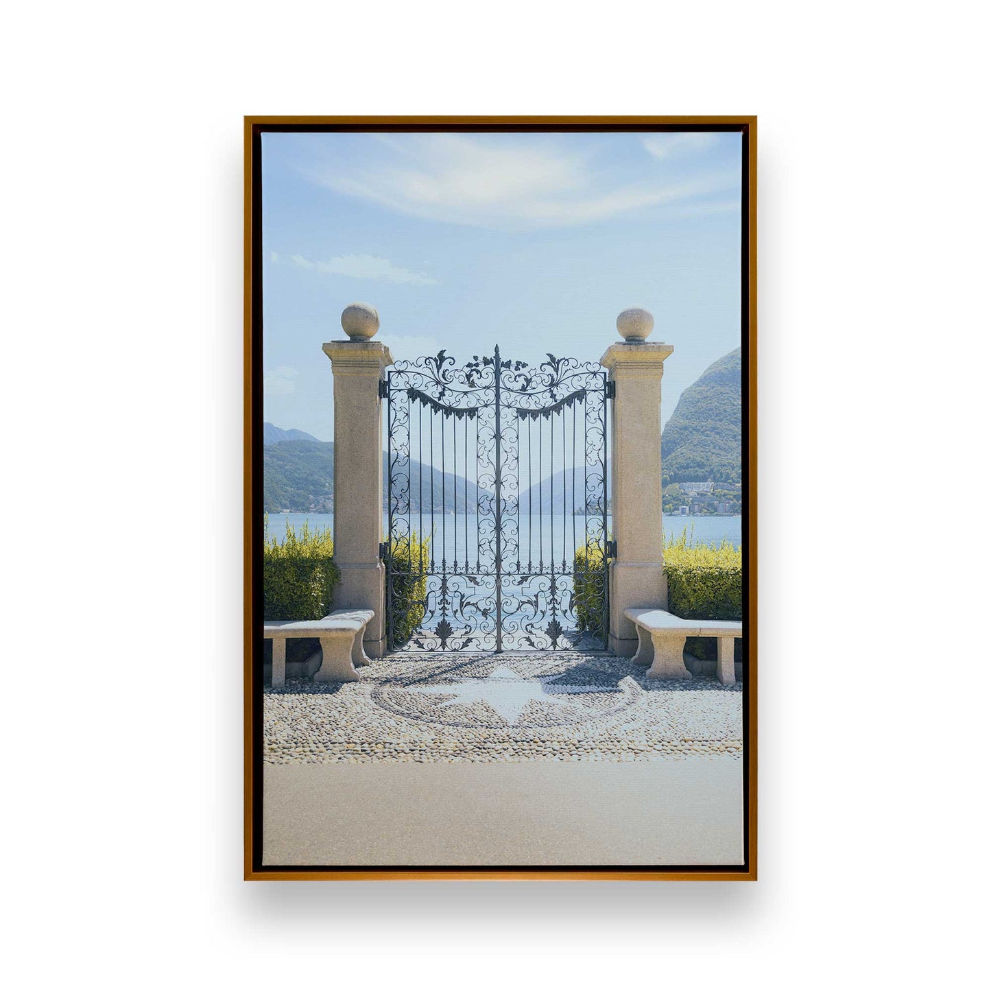 [Color:Polished Gold], Picture of art in a Polished Gold frame
