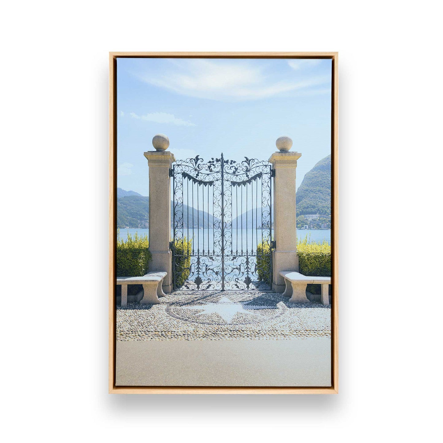 [Color:American Maple], Picture of art in a American Maple frame