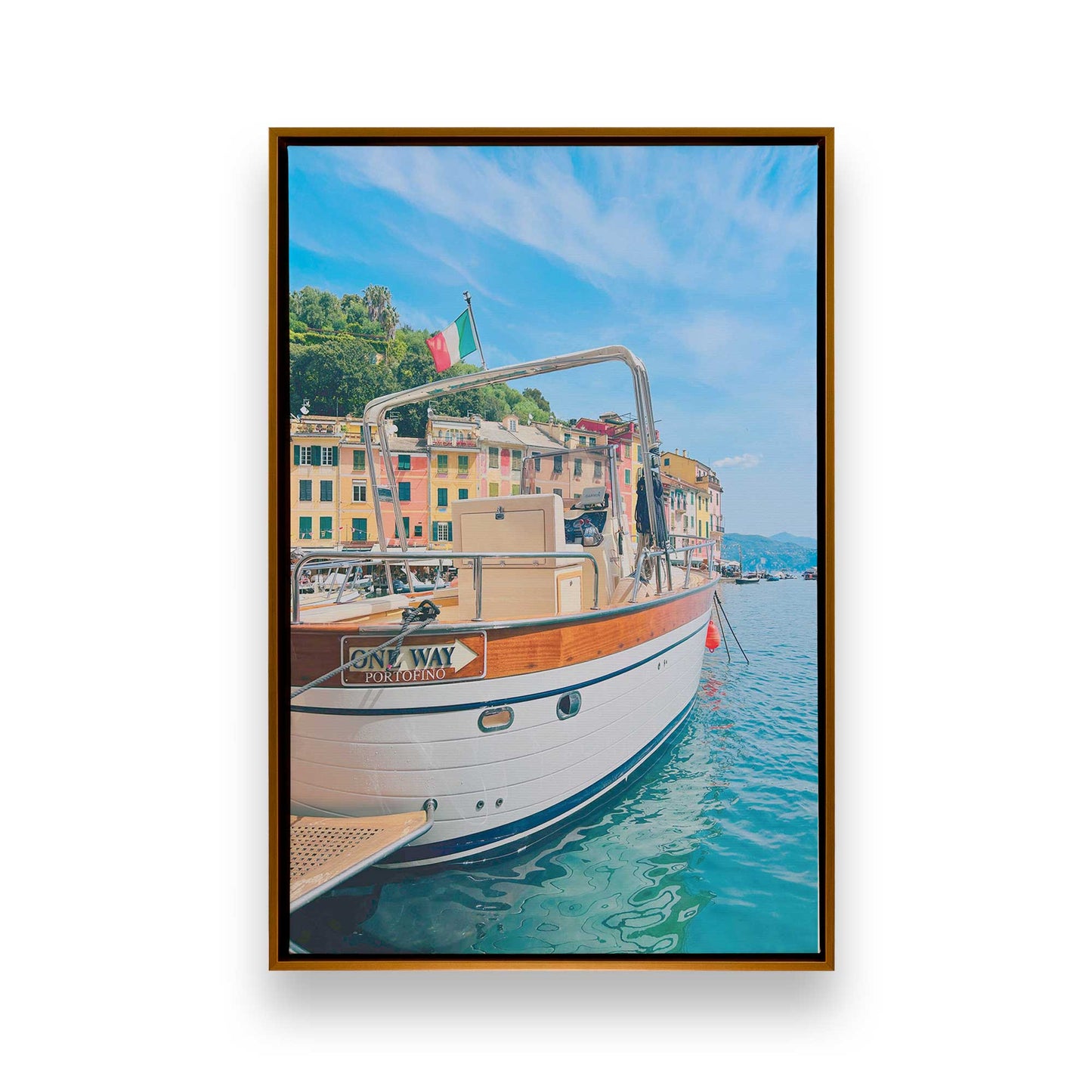 [Color:Polished Gold], Picture of art in a Polished Gold frame