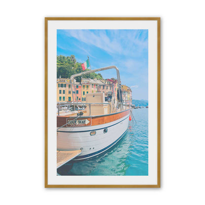 [Color:Polished Gold], Picture of art in a Polished Gold frame