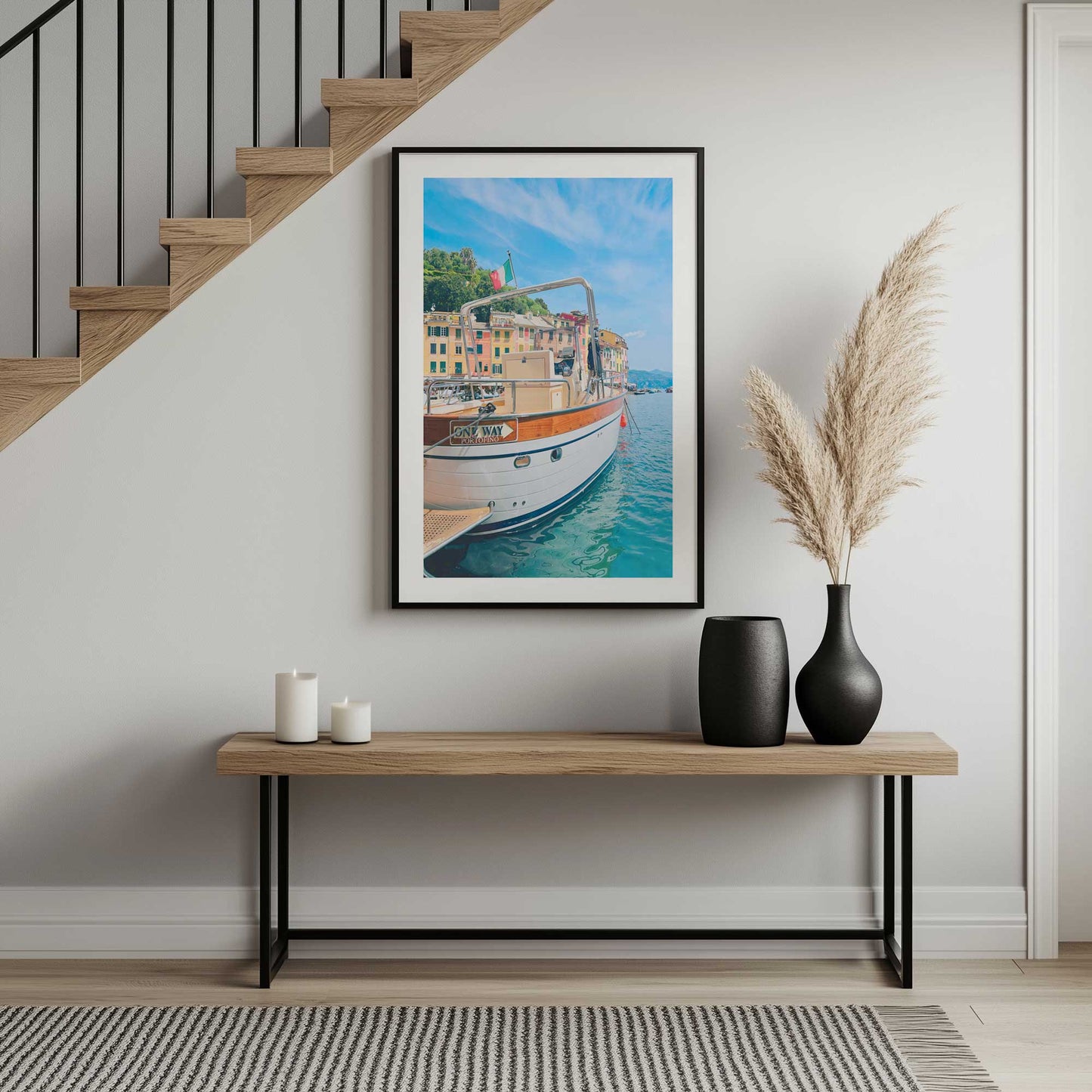 Picture of art in a room