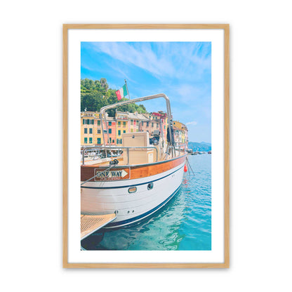 [Color:American Maple], Picture of art in a American Maple frame