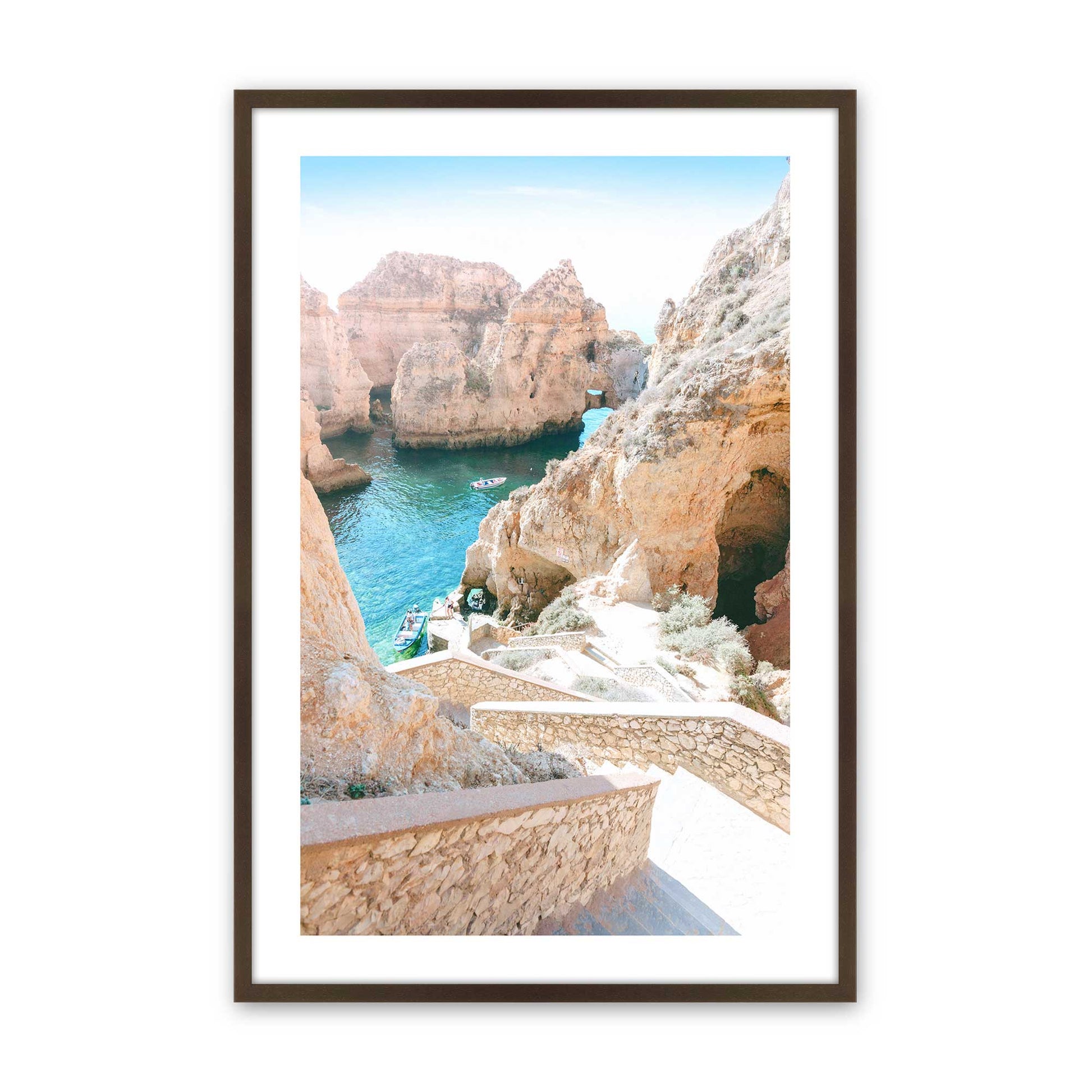 [Color:Belvinder Brown], Picture of art in a Belvinder Brown frame