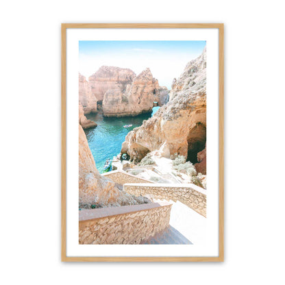 [Color:American Maple], Picture of art in a American Maple frame