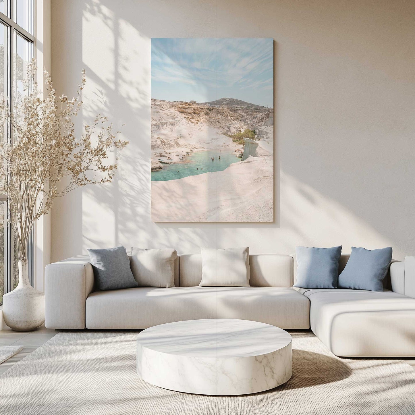 Picture of art in a room