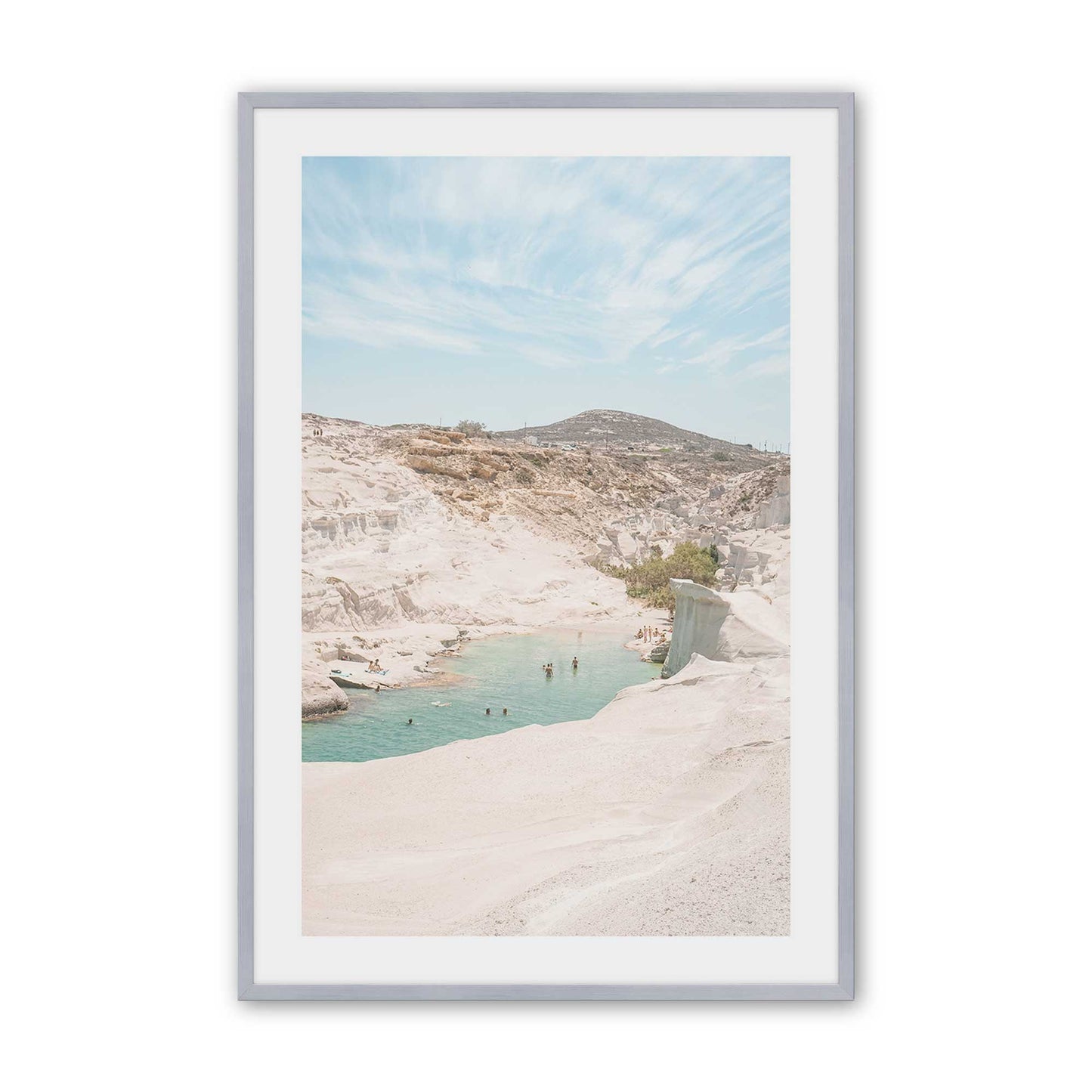 [Color:Polished Chrome], Picture of art in a Polished Chrome frame