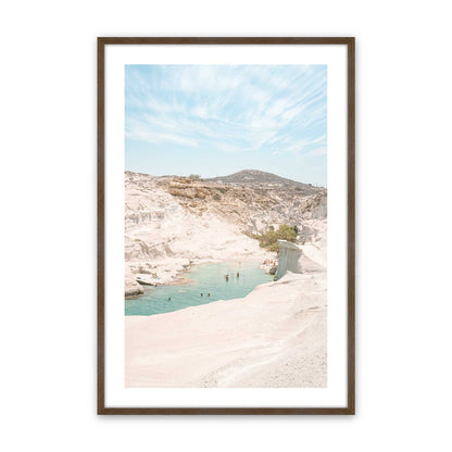 [Color:Walnut], Picture of art in a Walnut frame