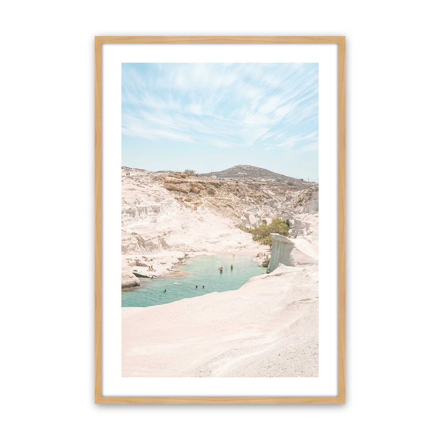 [Color:American Maple], Picture of art in a American Maple frame