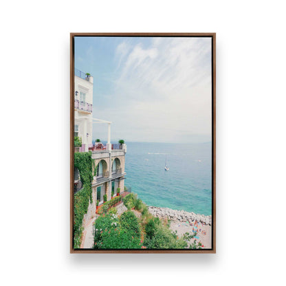 [Color:Walnut], Picture of art in a Walnut frame