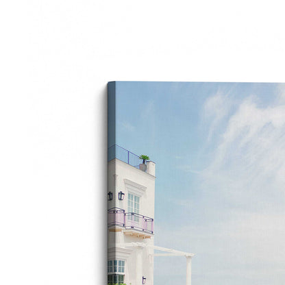 [Color:Stretched Canvas], Picture of the corner of the art