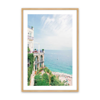 [Color:American Maple], Picture of art in a American Maple frame