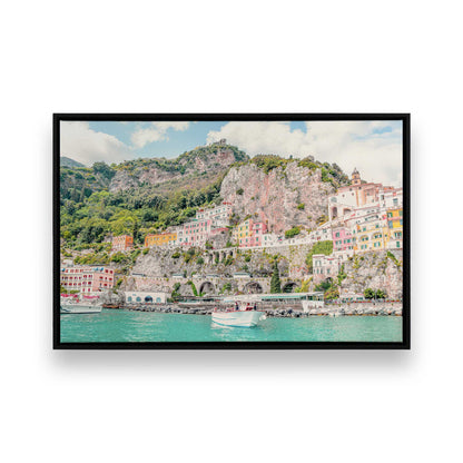 [Color:Satin Black], Picture of art in a Satin Black frame