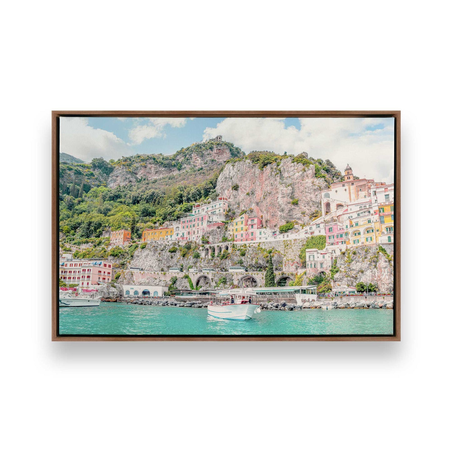 [Color:Walnut], Picture of art in a Walnut frame