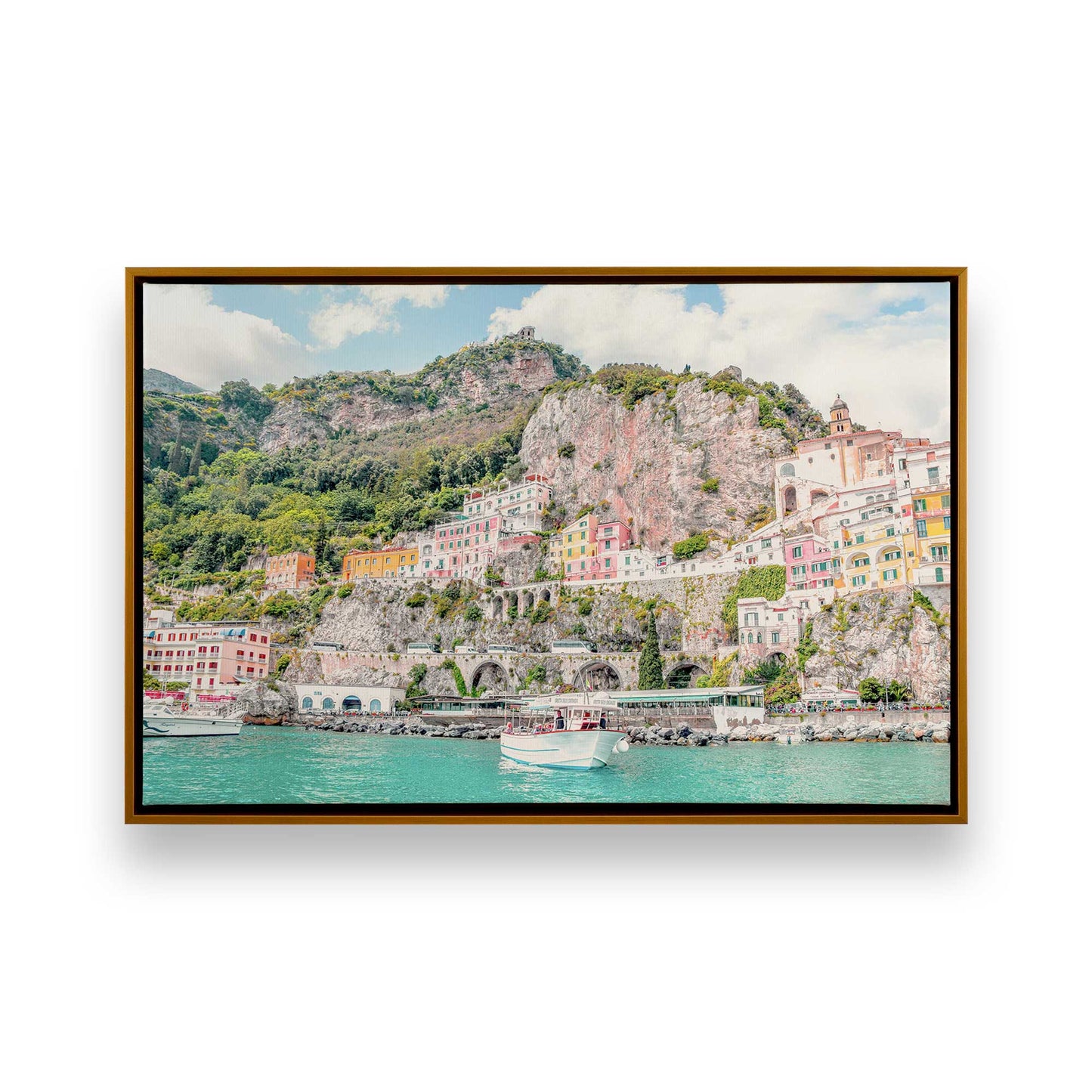 [Color:Polished Gold], Picture of art in a Polished Gold frame