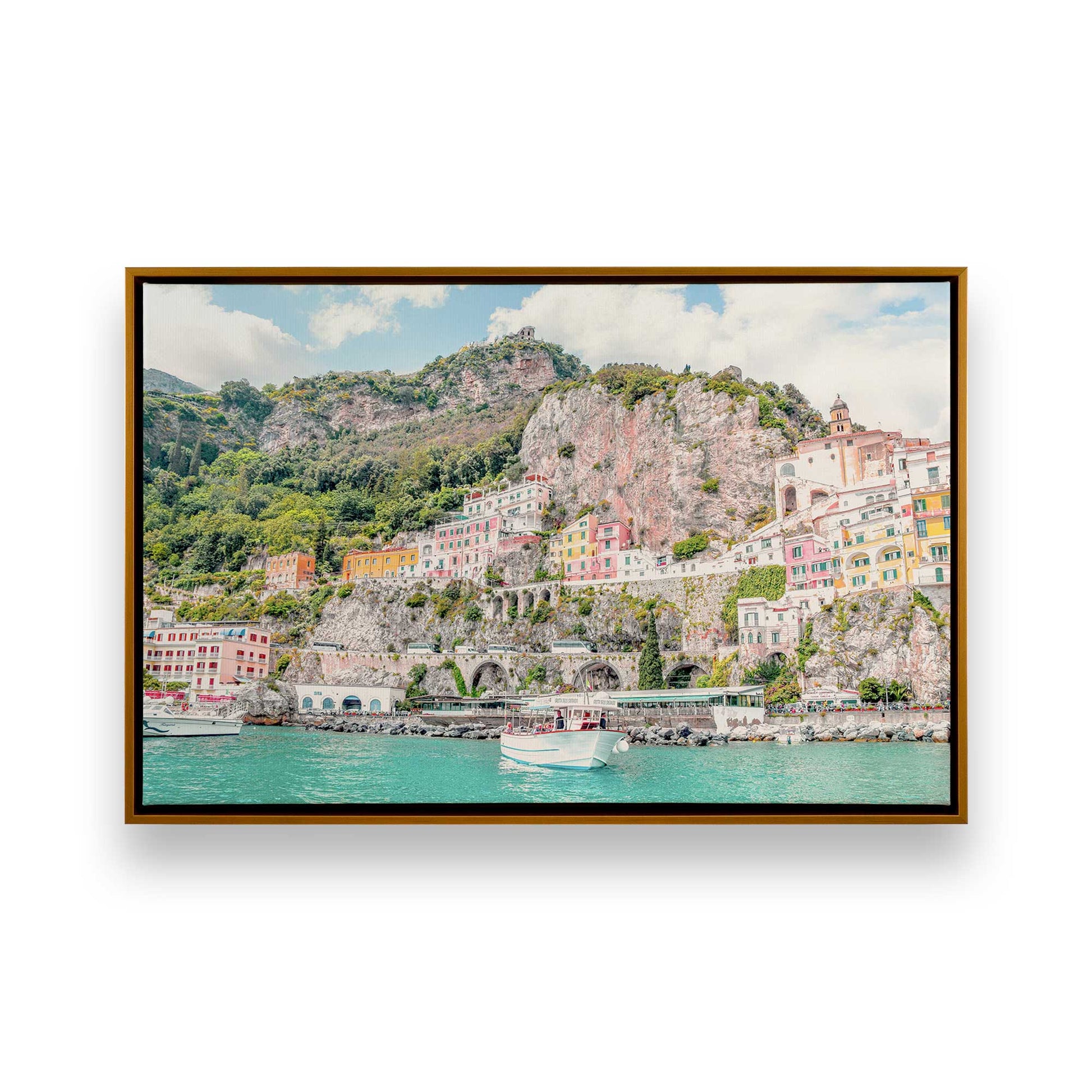 [Color:Polished Gold], Picture of art in a Polished Gold frame