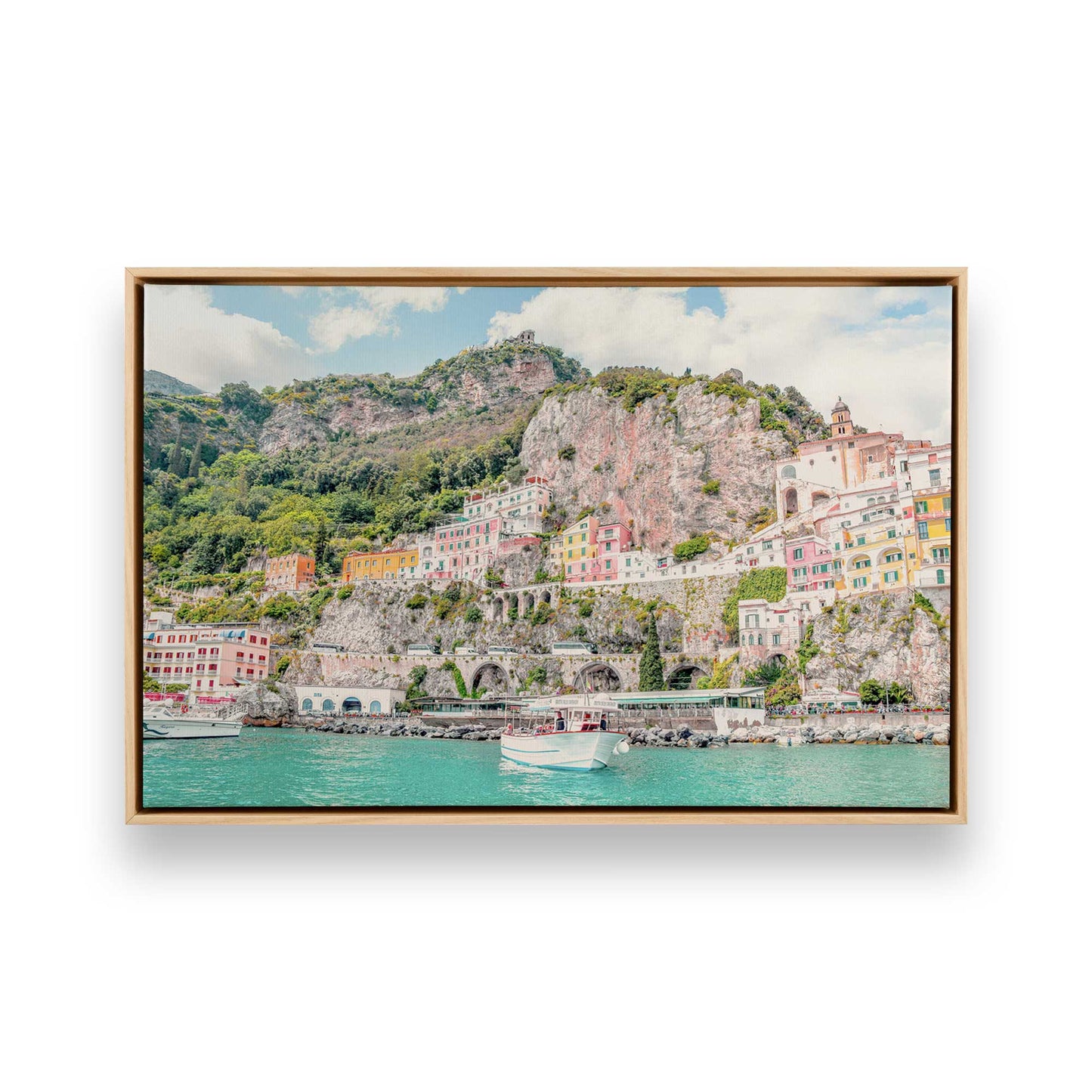 [Color:American Maple], Picture of art in a American Maple frame