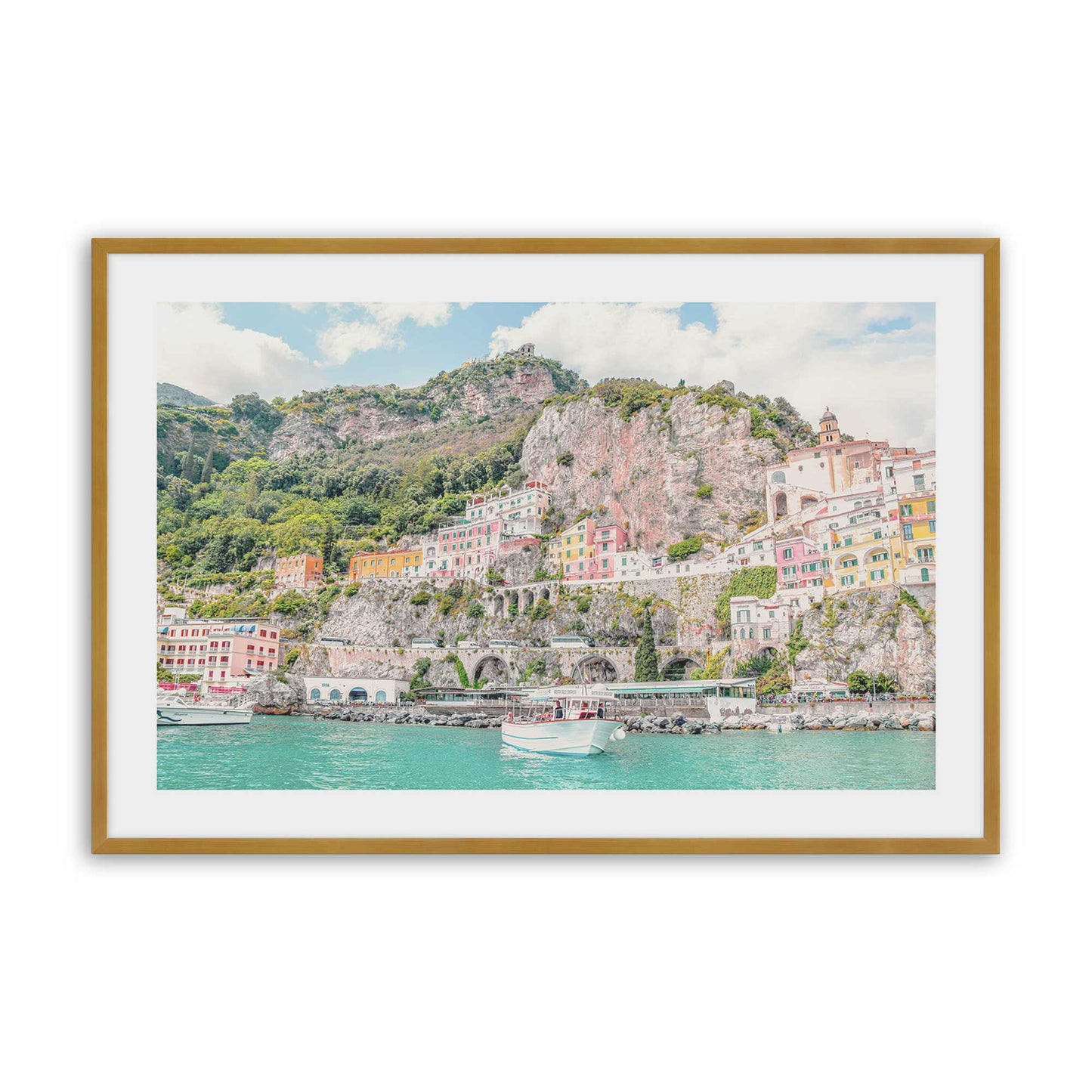 [Color:Polished Gold], Picture of art in a Polished Gold frame