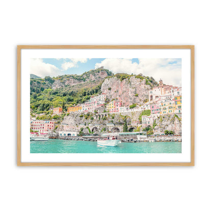 [Color:American Maple], Picture of art in a American Maple frame