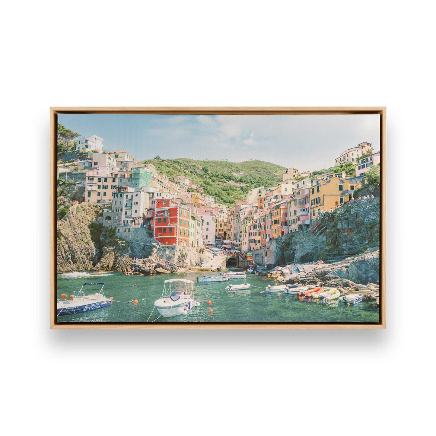 [Color:American Maple], Picture of art in a American Maple frame