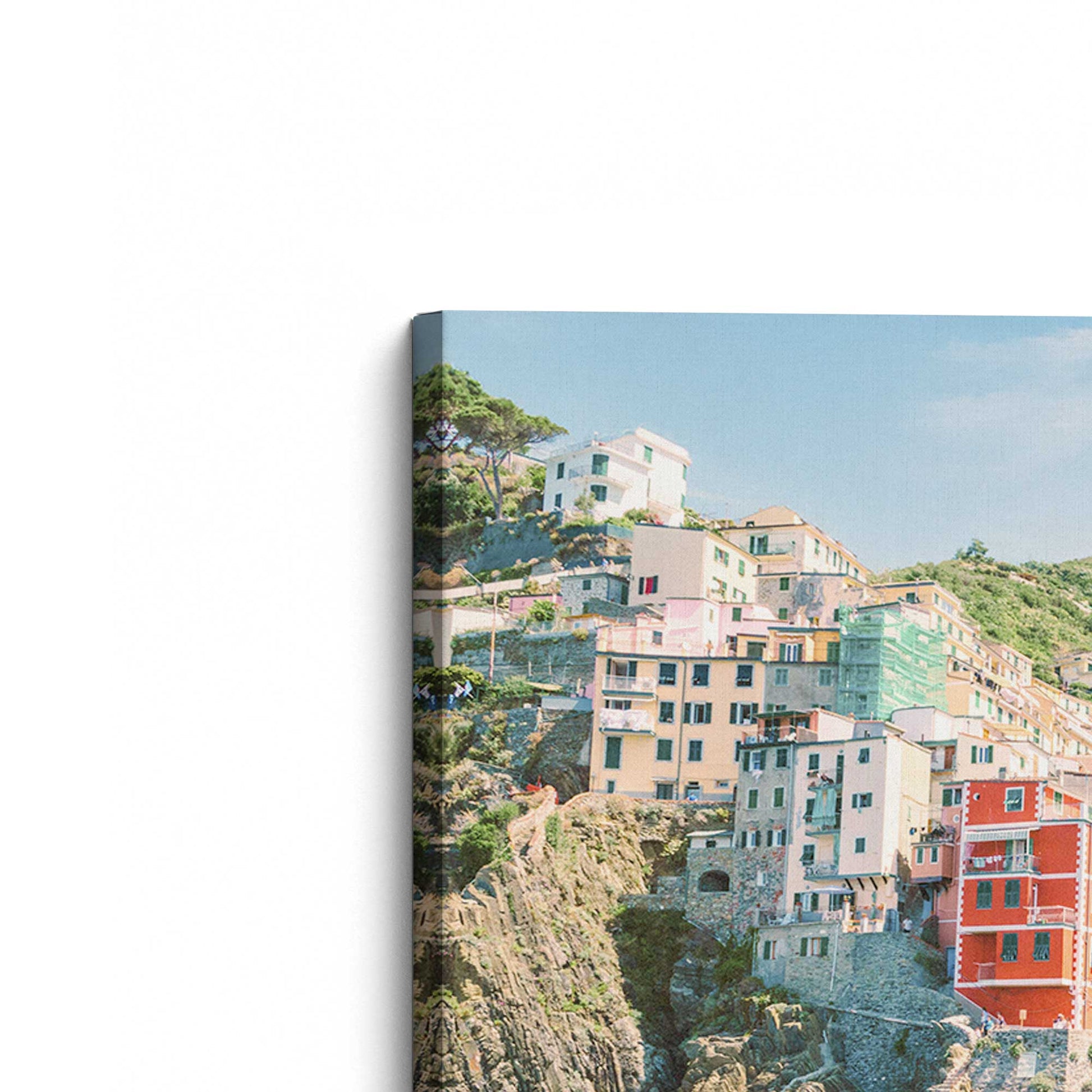 [Color:Stretched Canvas], Picture of the corner of the art