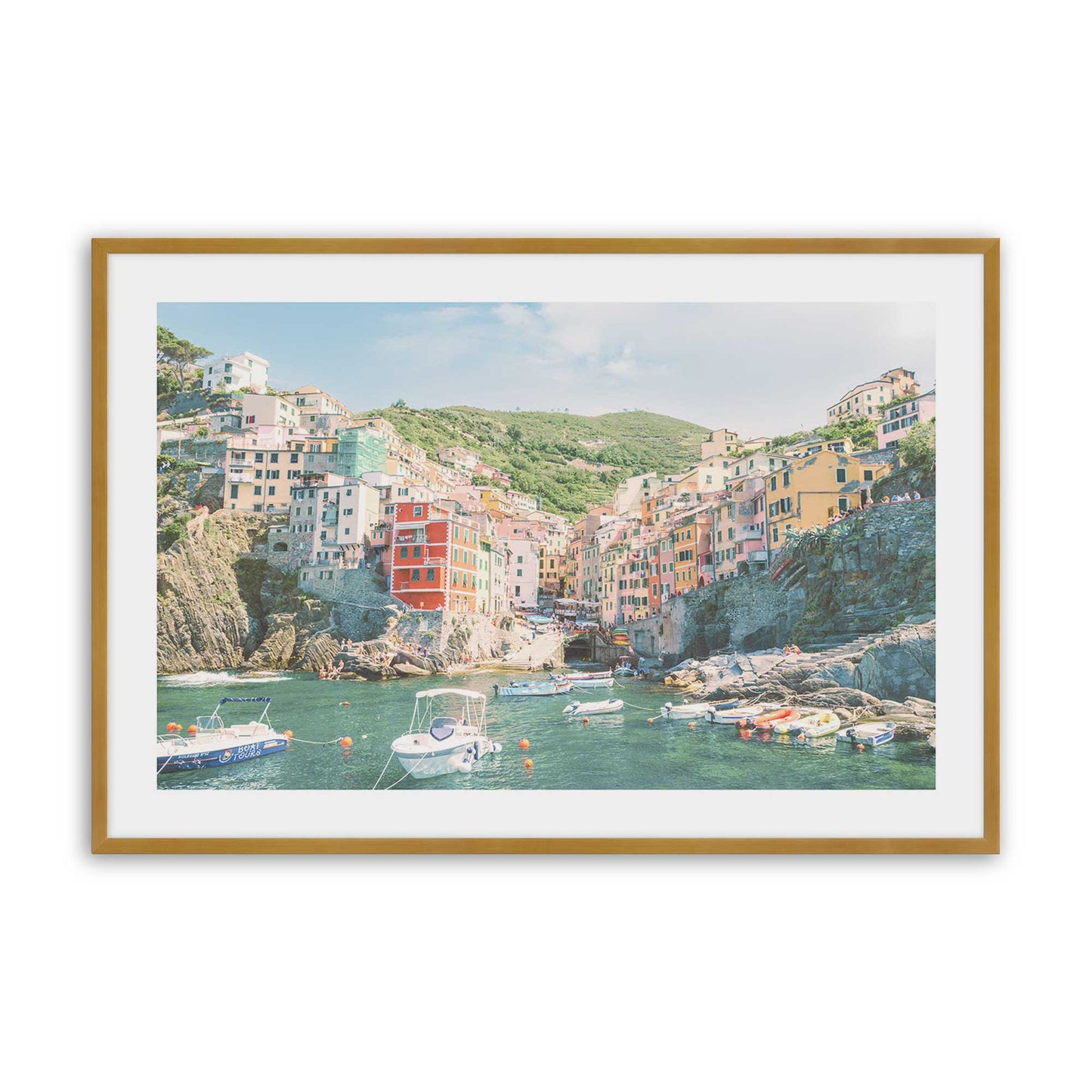 [Color:Polished Gold], Picture of art in a Polished Gold frame