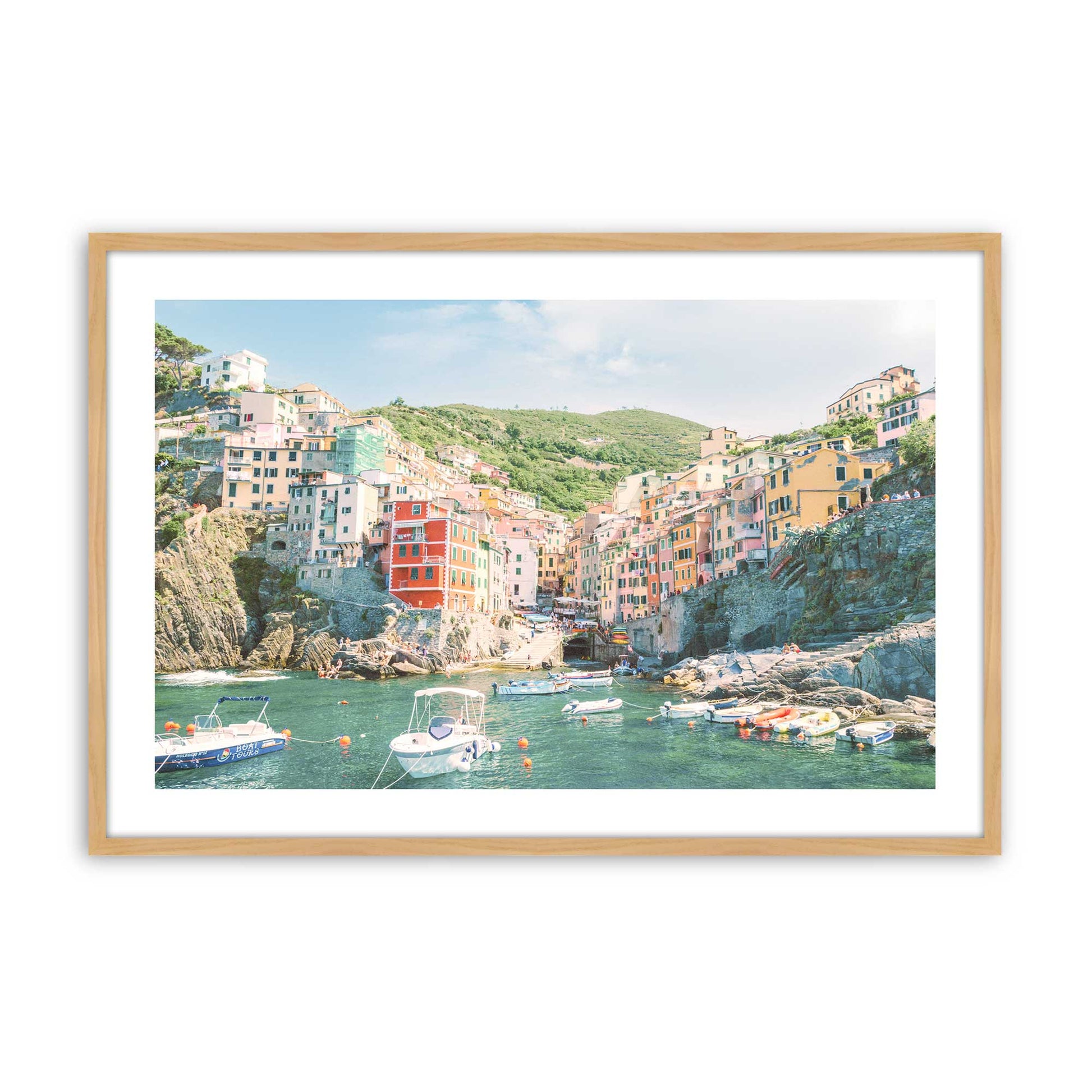 [Color:American Maple], Picture of art in a American Maple frame