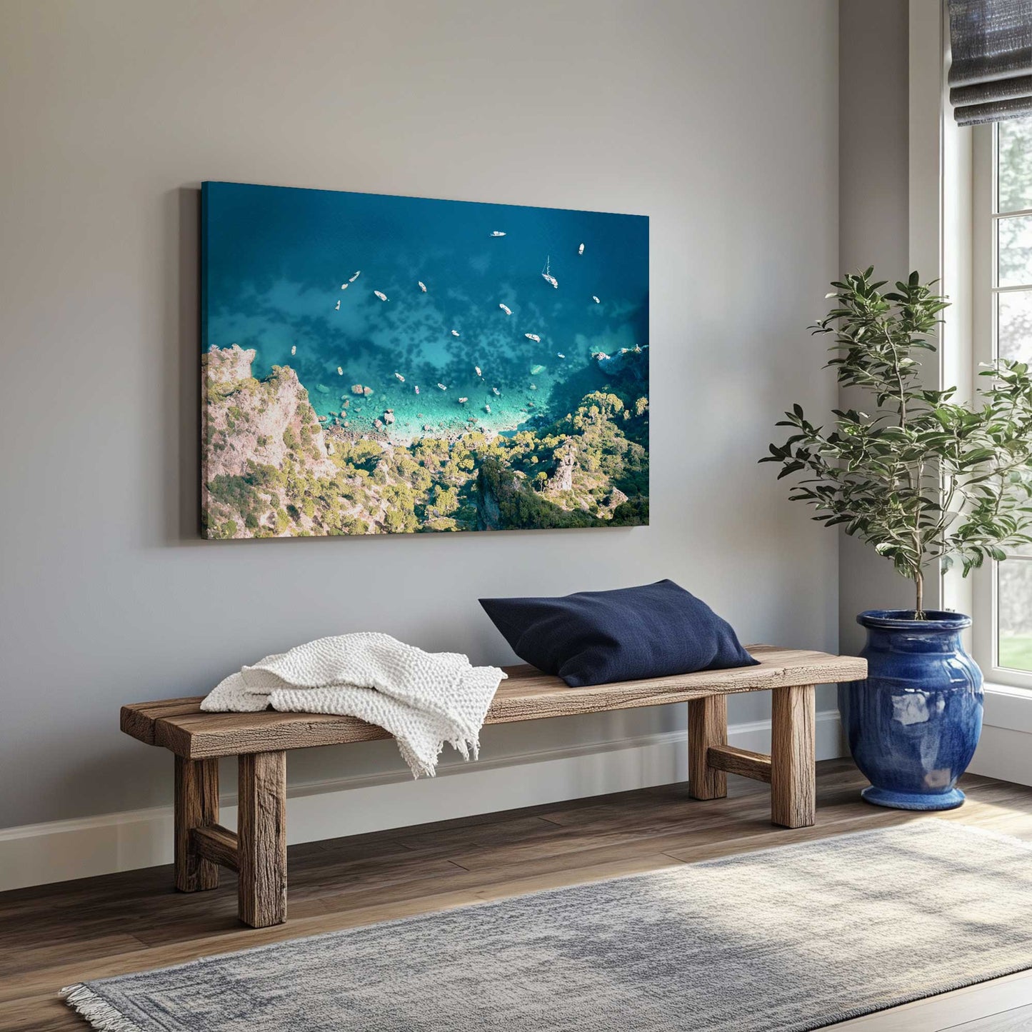 Picture of art in a room