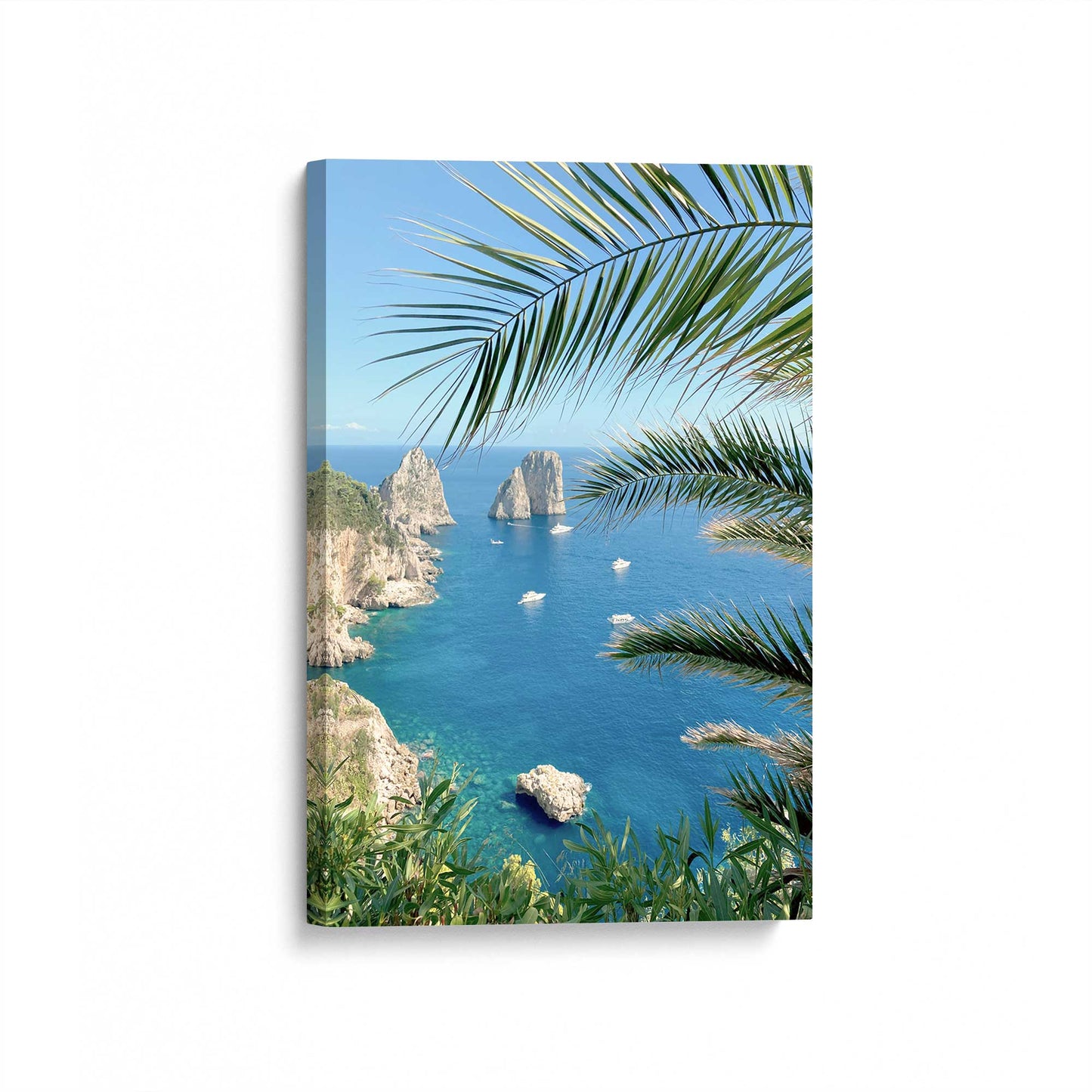 [Color:Stretched Canvas], Picture of art at an angle
