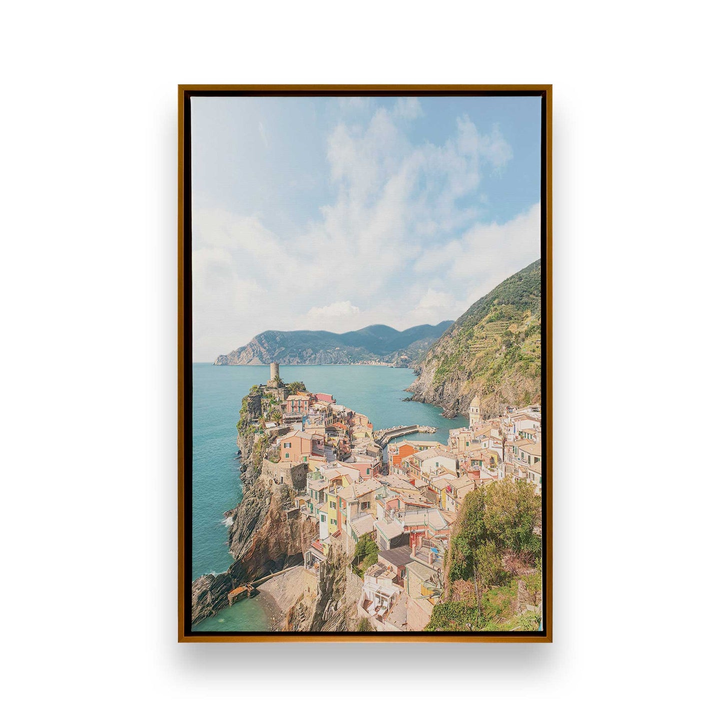[Color:Polished Gold], Picture of art in a Polished Gold frame