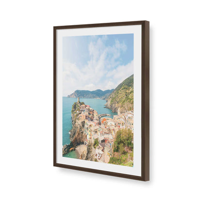 [Color:Belvinder Brown], Picture of art in a Belvinder Brown frame of the corner