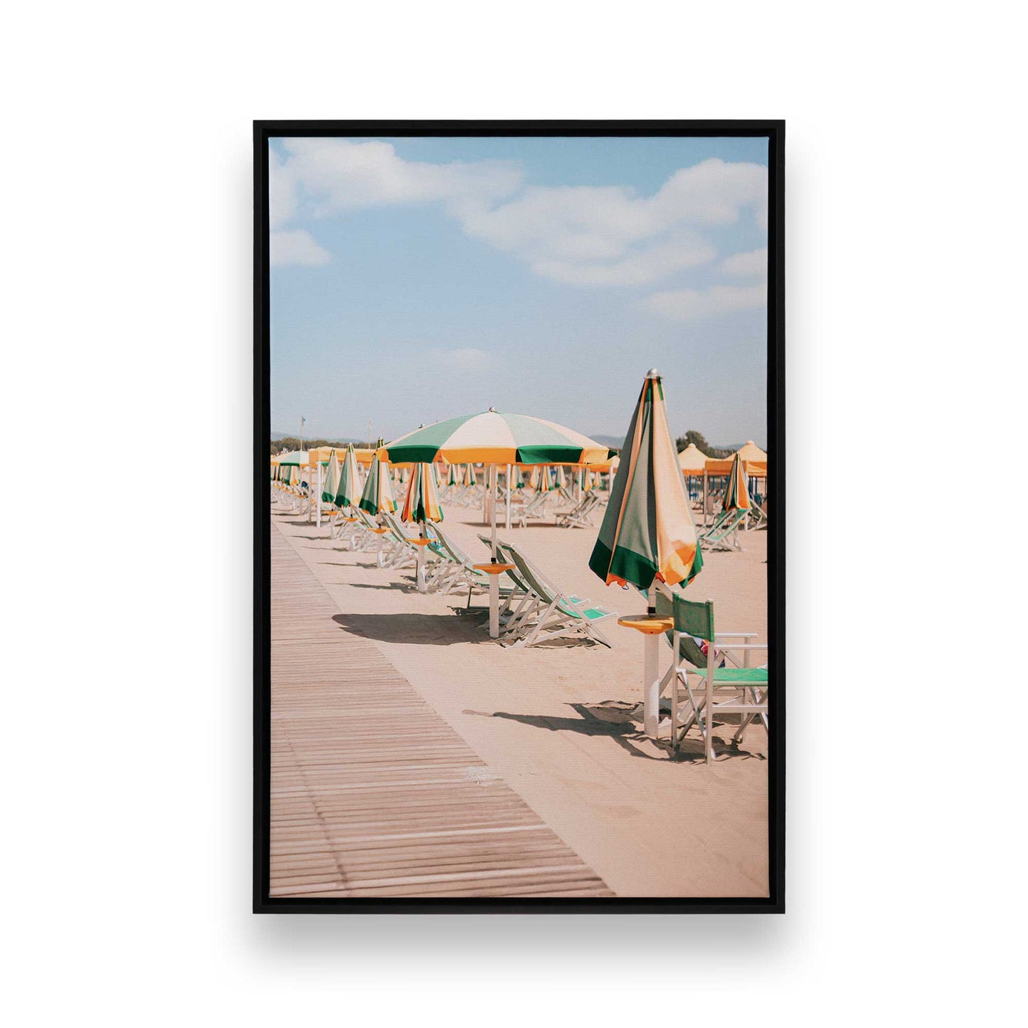 [Color:Satin Black], Picture of art in a Satin Black frame